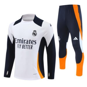 2425 Real Madrid Long Sleeve Training Shirt White [Players]