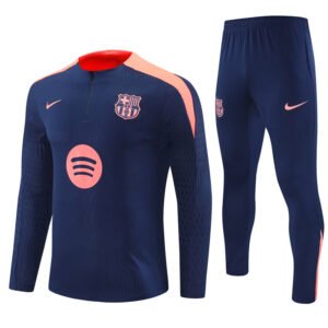 2425 Barcelona Long Sleeve Training Shirt Royal Blue [Players]