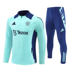 2425 Manchester United Long Sleeve Training Shirt Turquoise