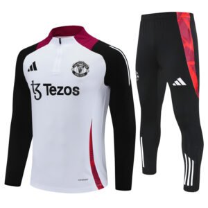2425 Manchester United Long Sleeve Training Shirt White