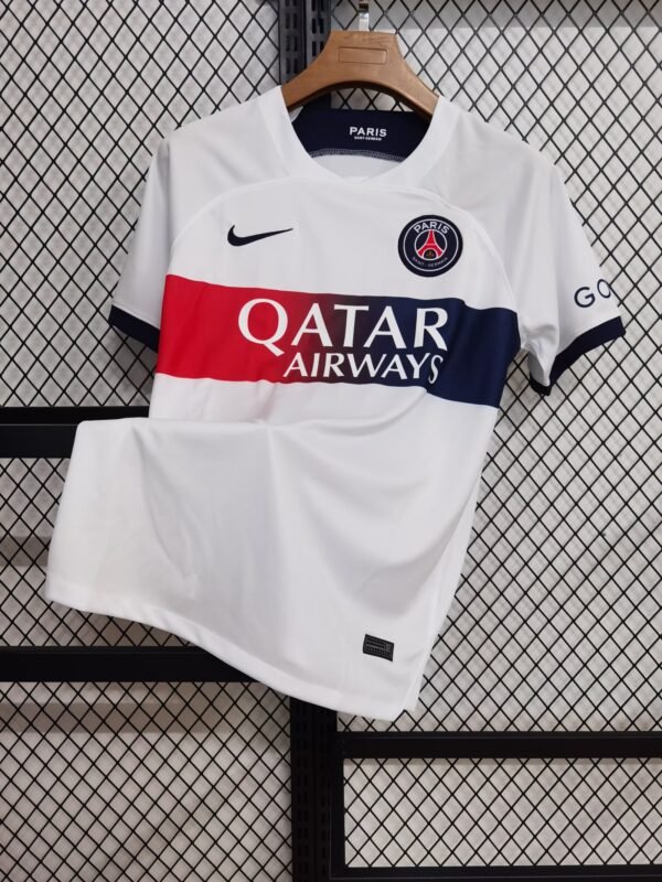 23-24 Paris away jersey white PSG