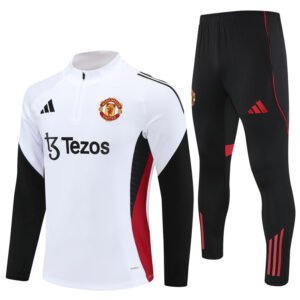 2526 Manchester United Long Sleeve Training Shirt White