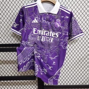23-24 Real Madrid training jersey special edition purple