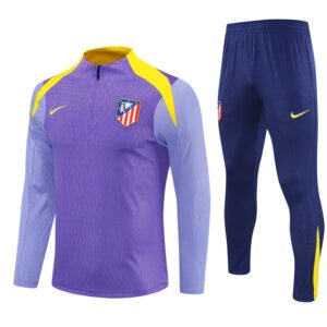 2526 Atlético Madrid Long Sleeve Training Shirt Purple [Players]
