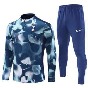 2425 Tottenham Hotspur Long Sleeve Training Shirt Royal Blue [Camouflage Version]