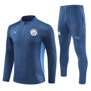 2425 Manchester City Long Sleeve Training Shirt Royal Blue