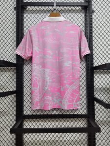 23-24 Real Madrid training jersey pink