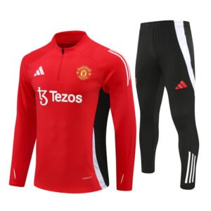 2425 Manchester United Long Sleeve Training Shirt Red