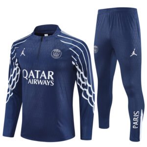2526 Paris Long Sleeve Training Shirt Royal Blue [Champions League Edition]