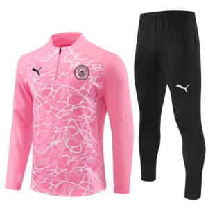 2425 Manchester City Long Sleeve Training Shirt Pink [Camouflage Version]