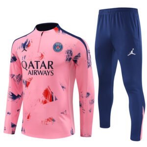 2425 Paris Saint-Germain Long Sleeve Training Shirt Pink [Camouflage Version]