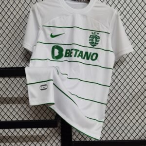 23-24 Sporting Lisbon away jersey white