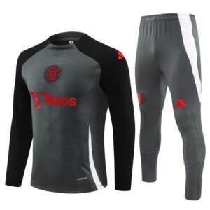2425 Manchester United Long Sleeve Training Shirt Dark Grey [Players]