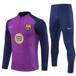 2526 Barcelona Long Sleeve Training Shirt Purple [Players]