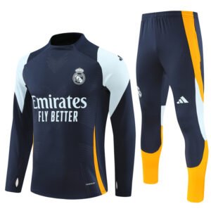 2425 Real Madrid Long Sleeve Training Shirt Royal Blue [Players]