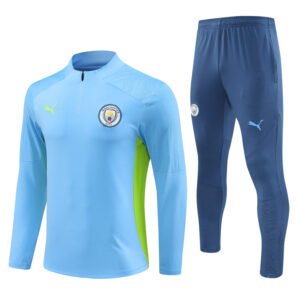 2425 Manchester City Long Sleeve Training Shirt Light Blue