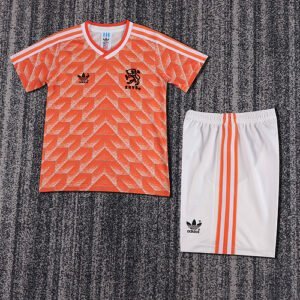 (kids) 1988 orange Netherlands home Jersey