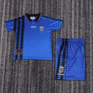 (kids) 1994 Argentina away jacquard cloth Jersey