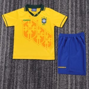 (kids) 1994 Brazil home Jersey