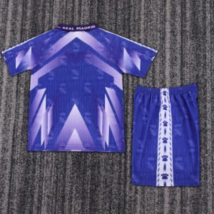 kids 1996 97 Real Madrid Away Jersey