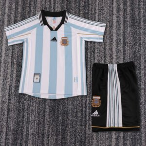 (kids) 1998 Argentina home Jersey