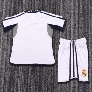 kids 2000 01 Real Madrid Home Jersey