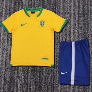 (kids) 2006 Brazil Home Jersey
