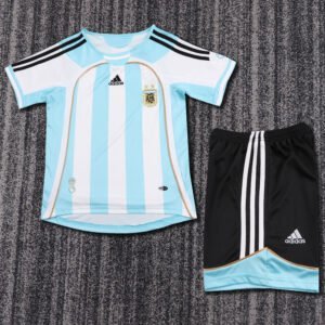 (kids) 2006-07 Argentina home Jersey