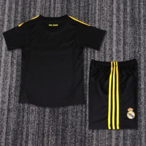 kids 2011 12 Real Madrid black goalkeeper jersey