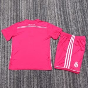 kids 2014 15 pink Real Madrid away jersey