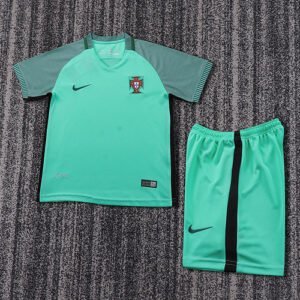 (kids) 2016 Portugal away Jersey