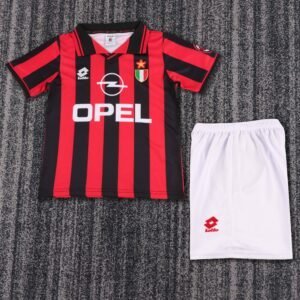 kids AC Milan 1996-97 Home Jersey