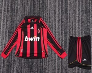 kids AC Milan 2006/07 home long-sleeved jersey