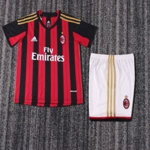kids AC Milan 2013-14 Home Jersey