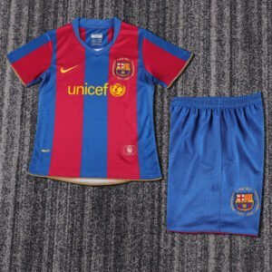 kids Barcelona 2007-08 home jersey