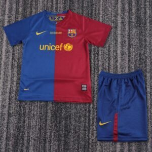 kids Barcelona 2008-09 home Champions League jersey