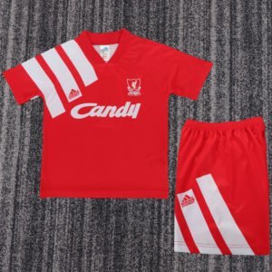 kids Liverpool 1991-92 home jersey