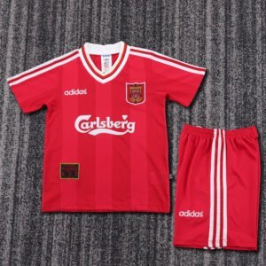 kids Liverpool 1995-96 home jersey