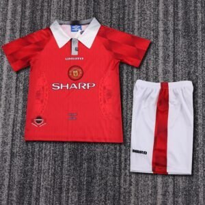 kids Manchester United 1996-97 home jersey