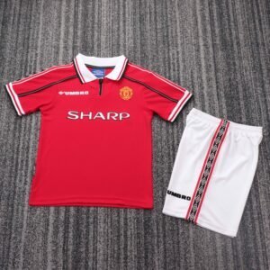 kids Manchester United 1998-99 Home Kit