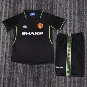 kids Manchester United 1998 third away jersey