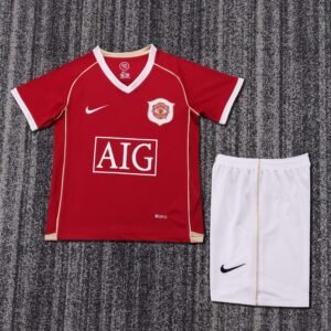 kids Manchester United 2006-07 home jersey