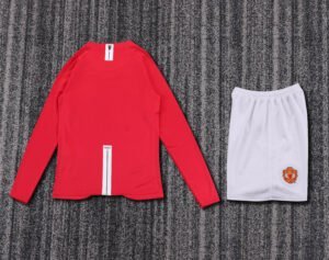 kids Manchester United 07/08 home Champions League long-sleeved jersey