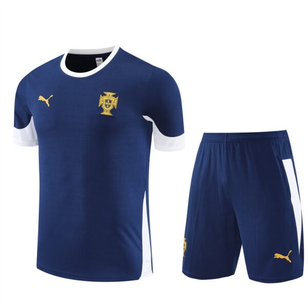 25-26 Short Sleeve Portugal Training Shirt Royal Blue