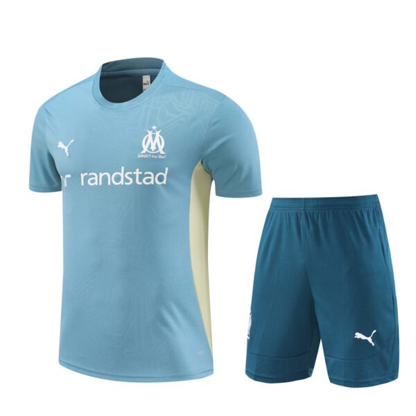 2425 Short Sleeve Marseille Training Shirt Khaki Green