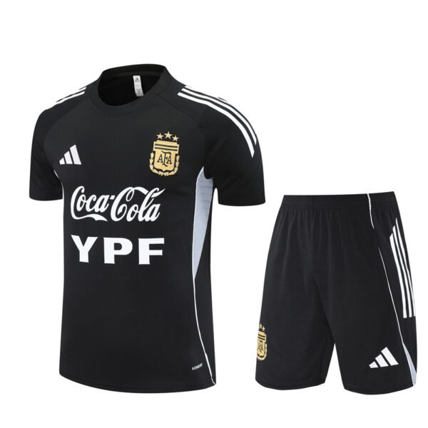 2526 Short Sleeve Argentina Training Shirt Black
