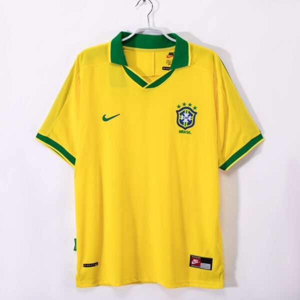 1997 Brazil Home Retro Jersey