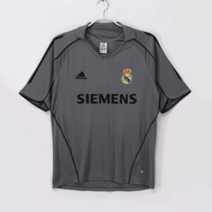 2005/06 Real Madrid Third Away Retro Jersey Grey