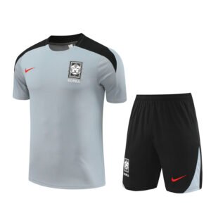 2425 Short Sleeve South Korea Training Shirt Gray