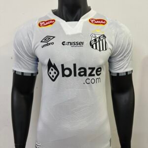 Player version 24-25 Santos Home Jersey (Full Advertising Edition)